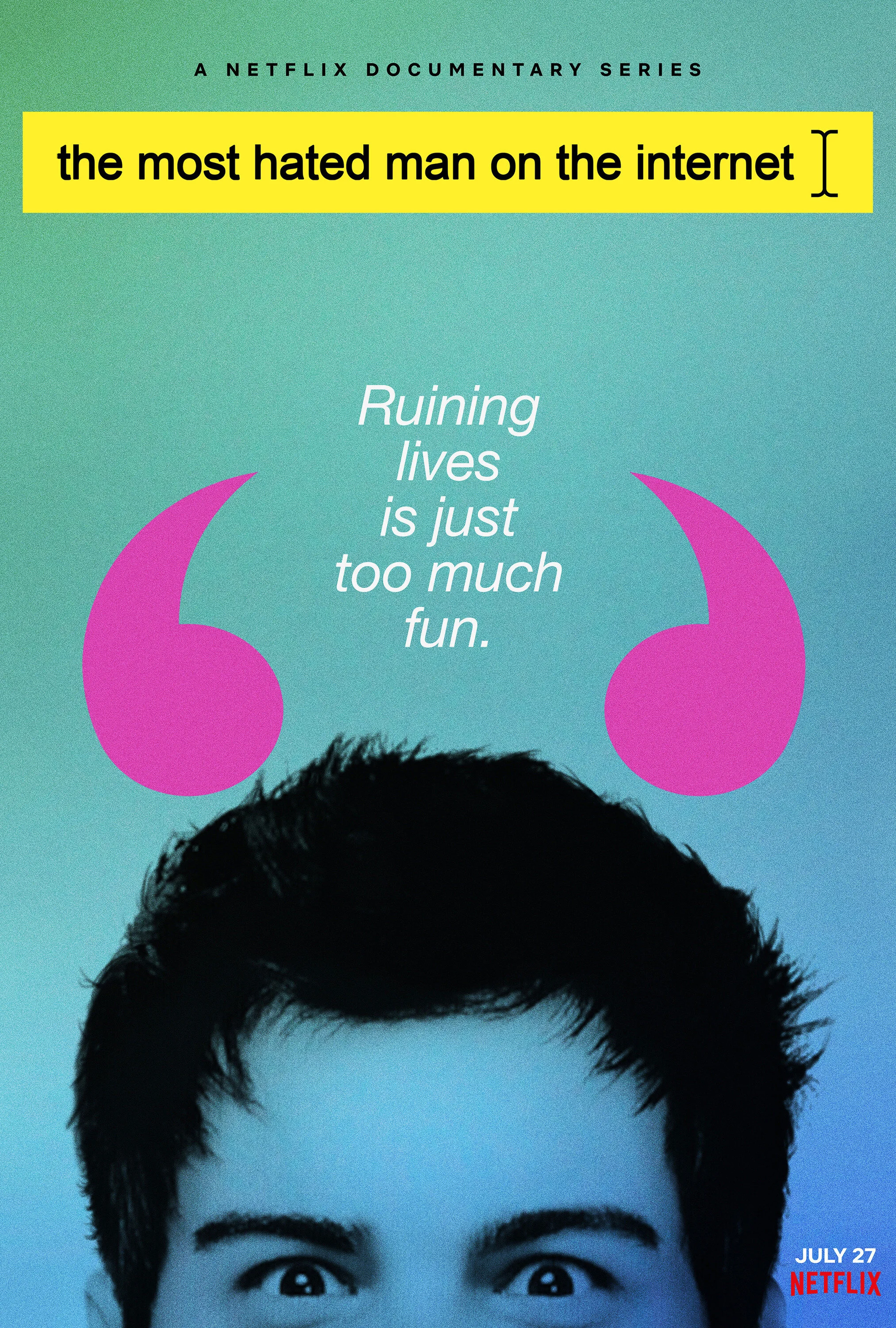 Affiche de L'Homme le plus détesté d'Internet