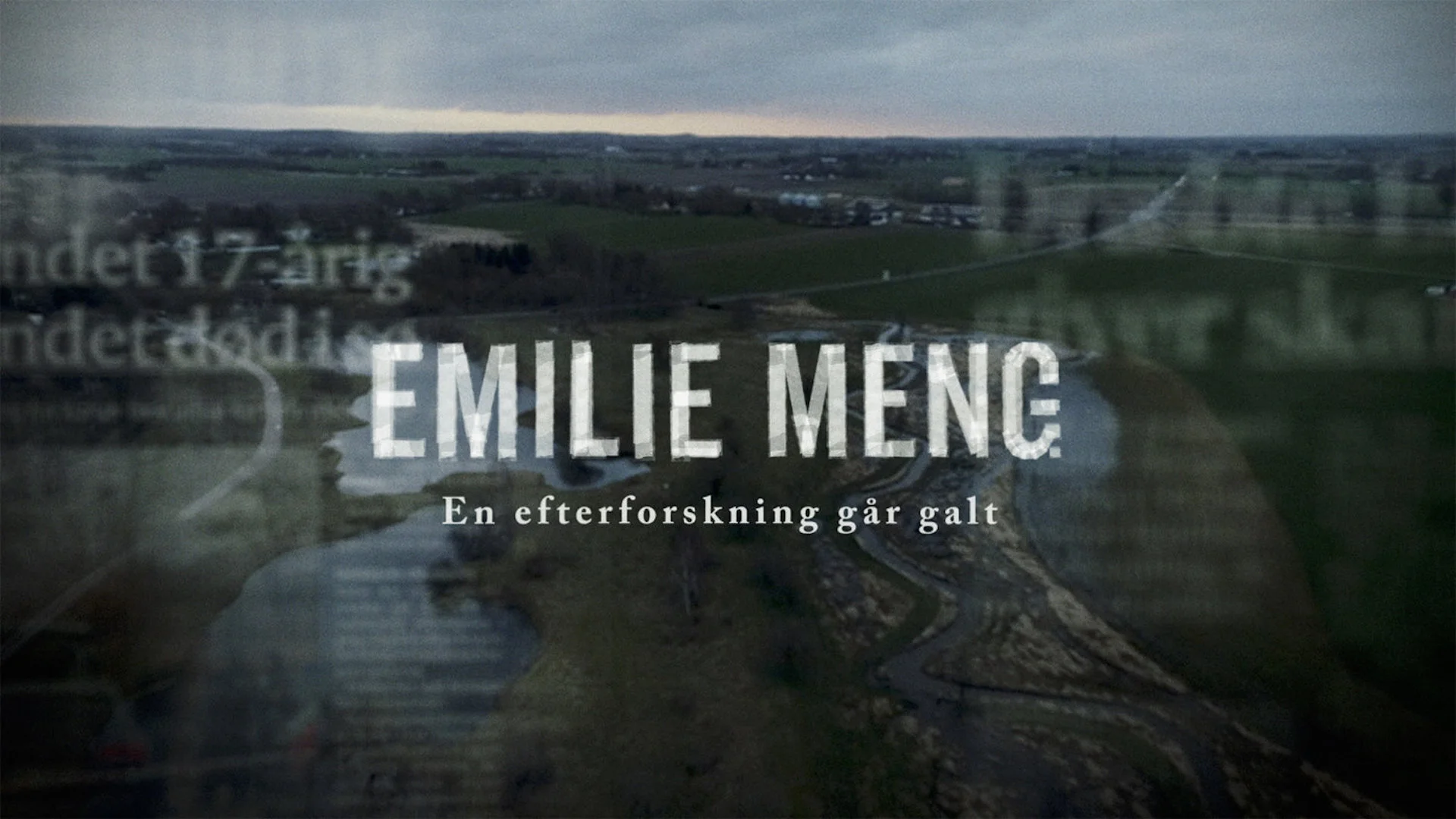 Emilie Meng - en efterforskning gĂĄr galt
