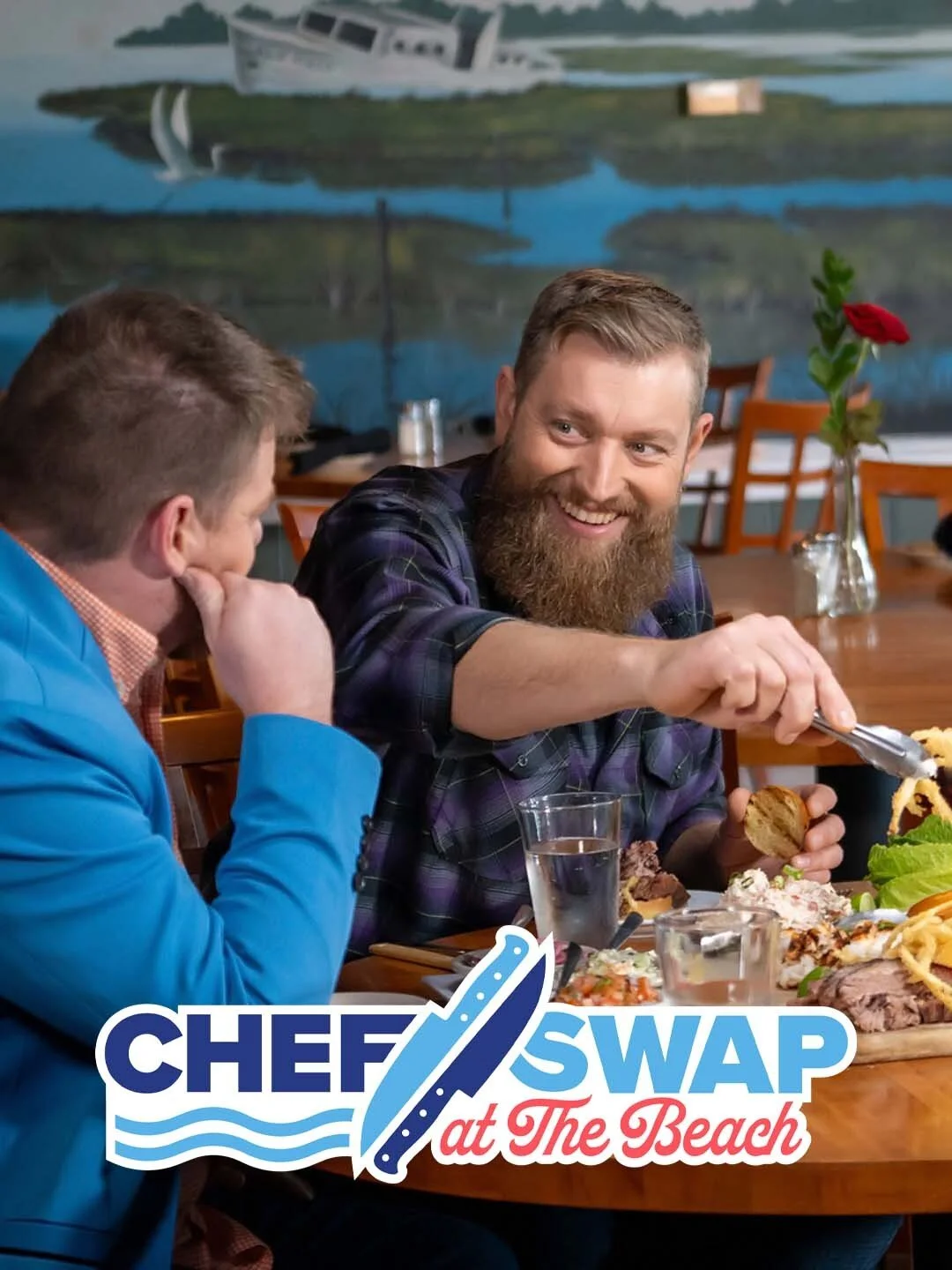Plakat Chef Swap at the Beach