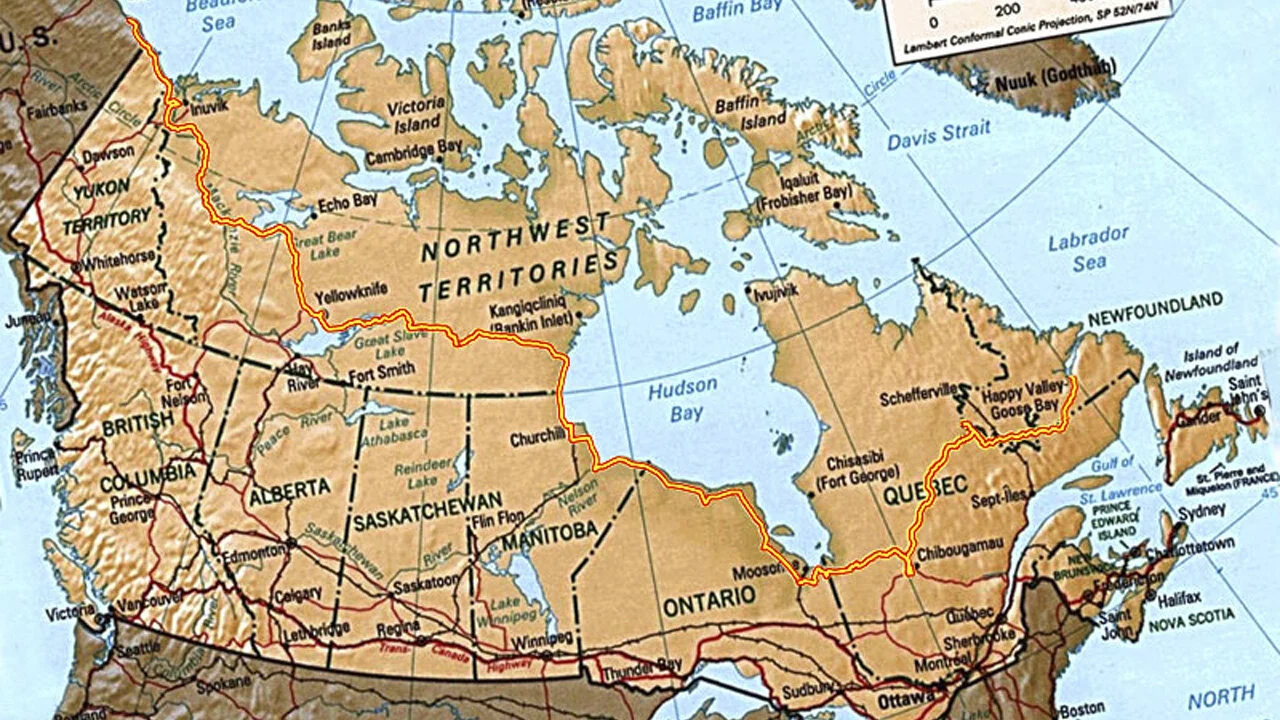 Canada pÄ‚Ä„ tvers med Lars Monsen