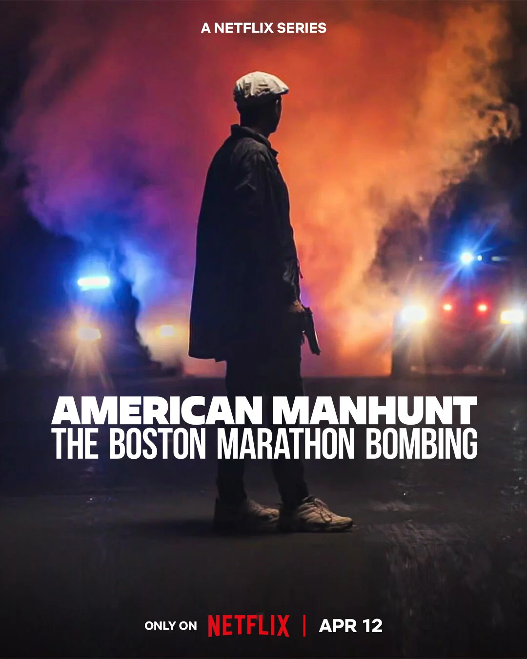 Póster de Persecución Policial. El Atentado del Maratón de Boston