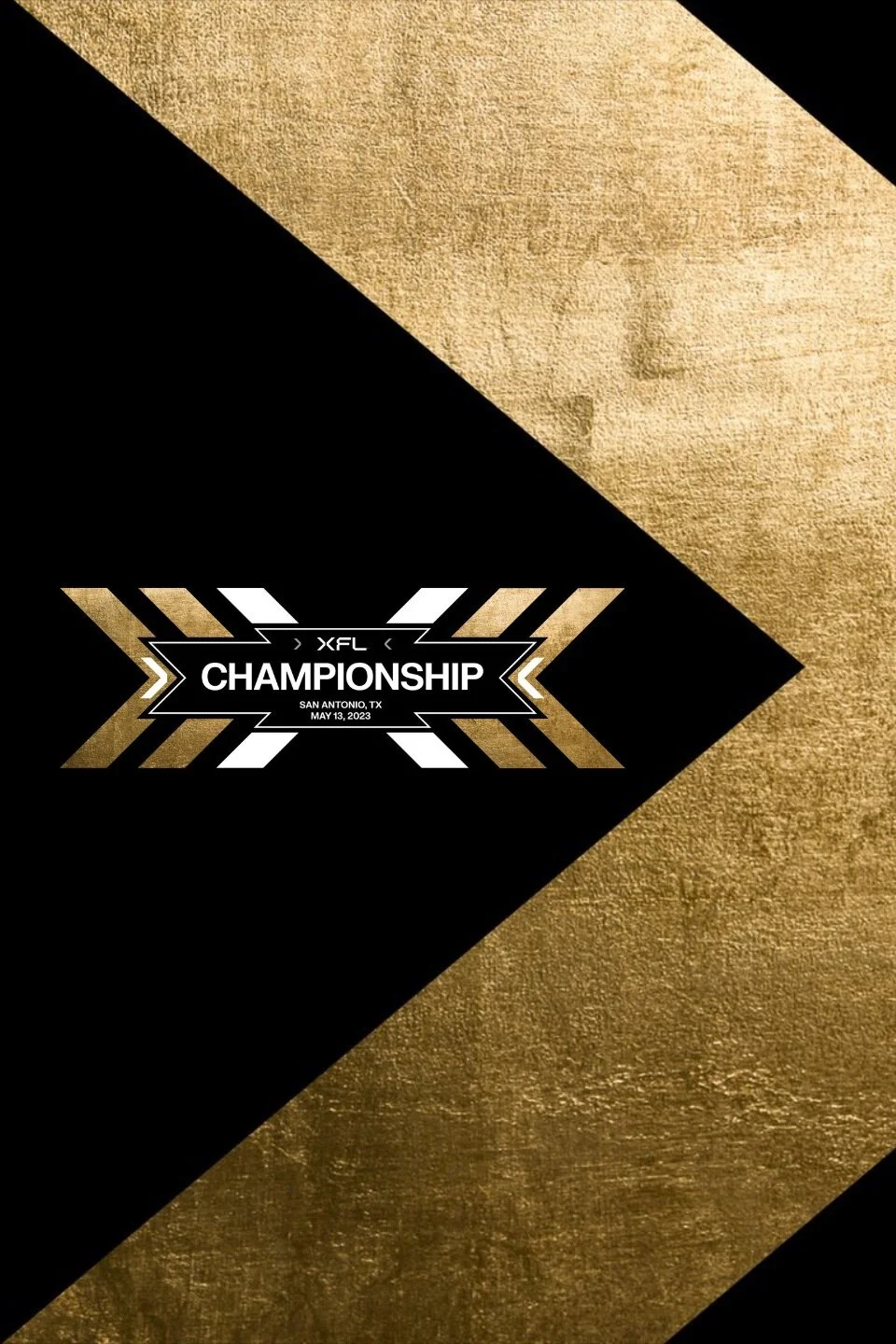 XFL Championship Game poster