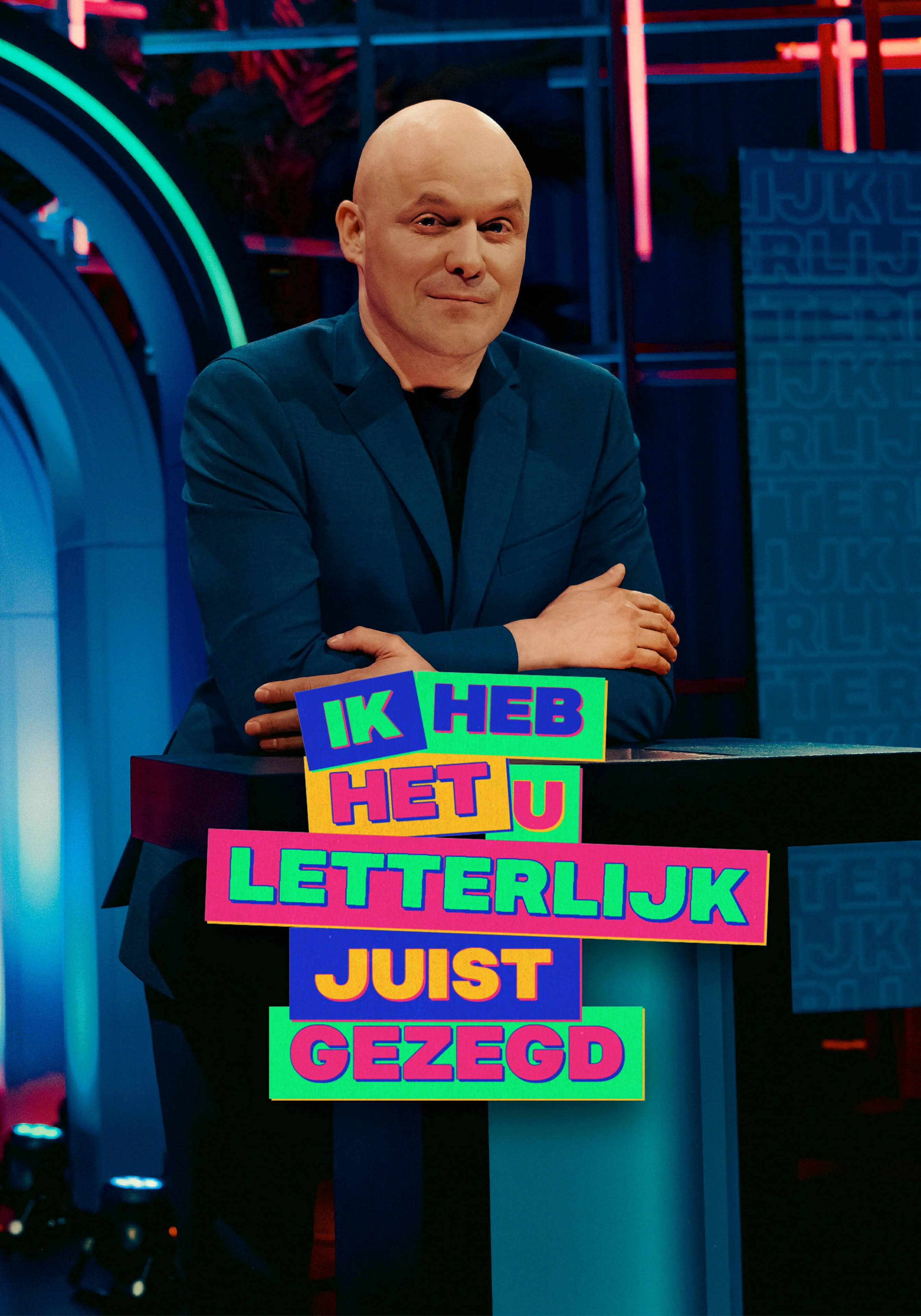 Póster de Ik heb het u letterlijk juist gezegd
