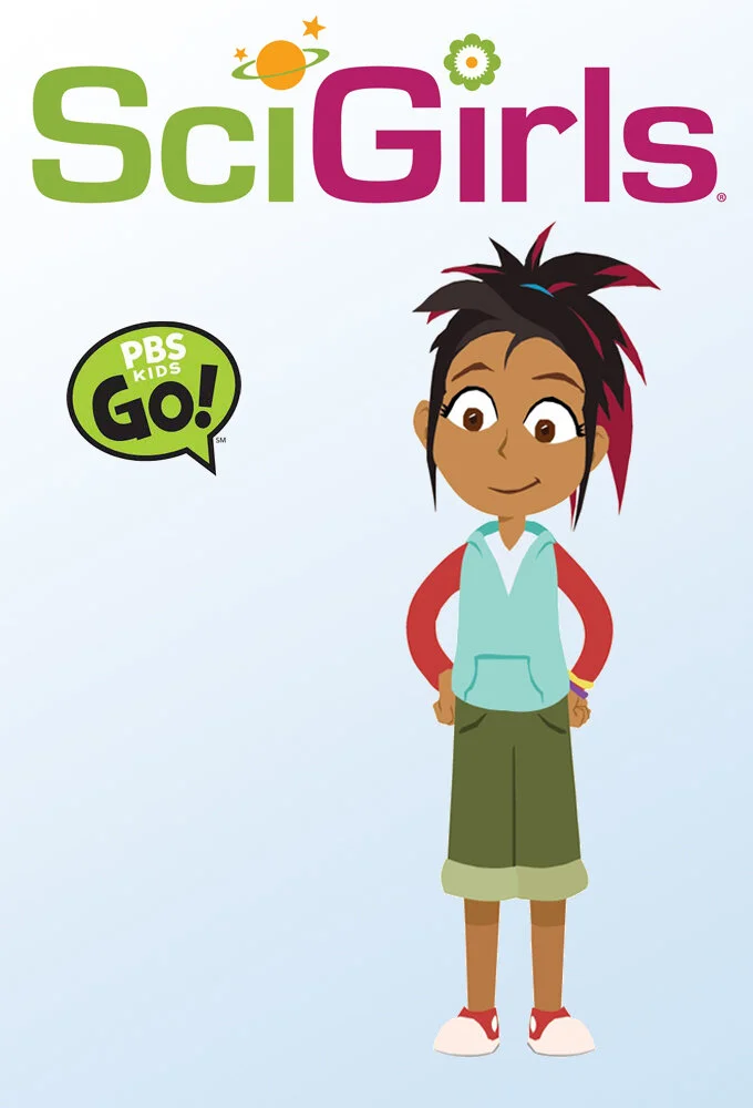 Póster de SciGirls en Espanol