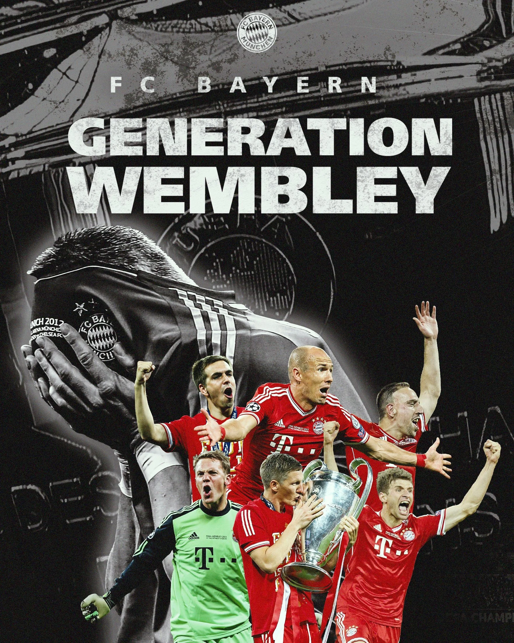 Póster de FC Bayern - Generation Wembley