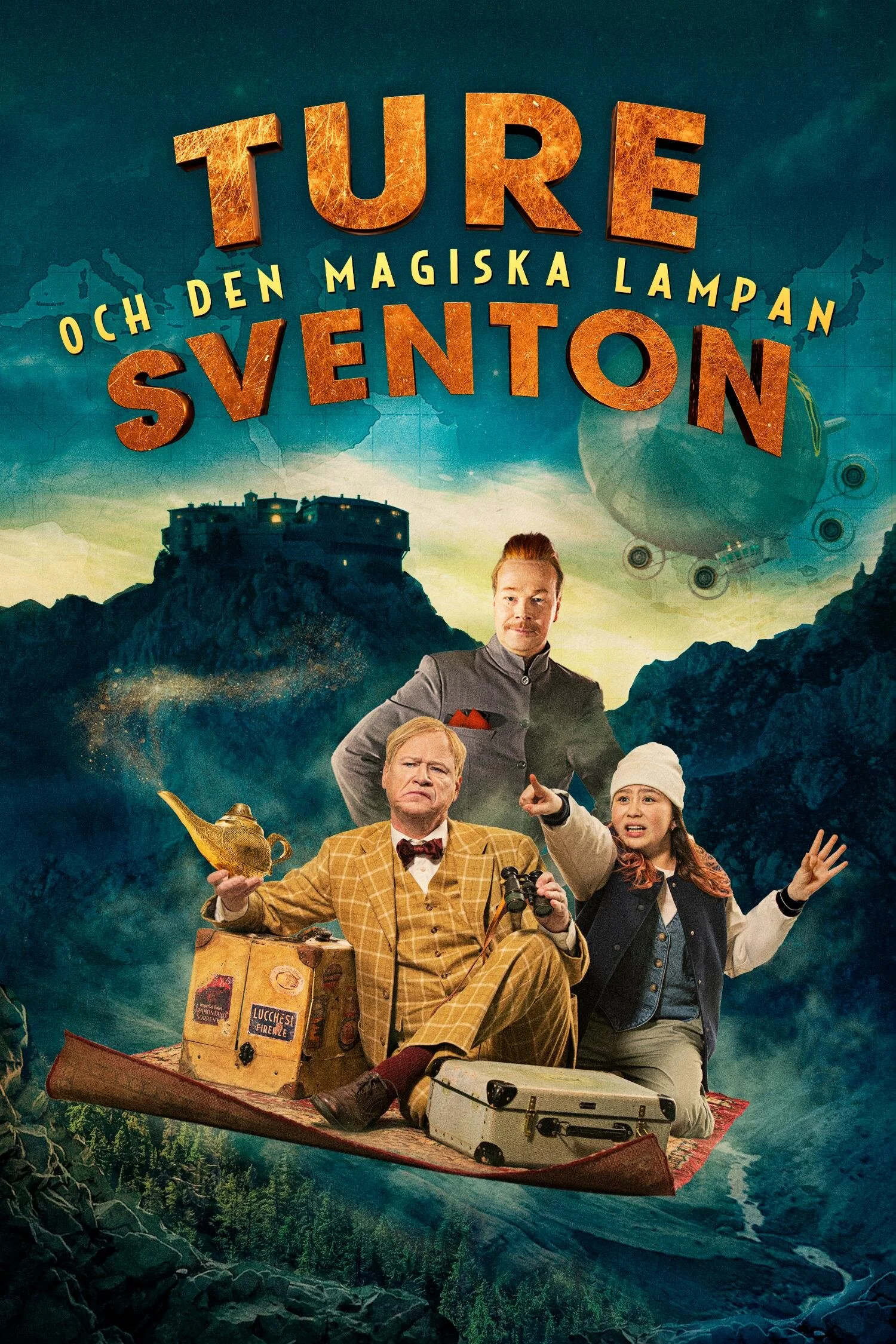 Ture Sventon och den magiska lampan afişi