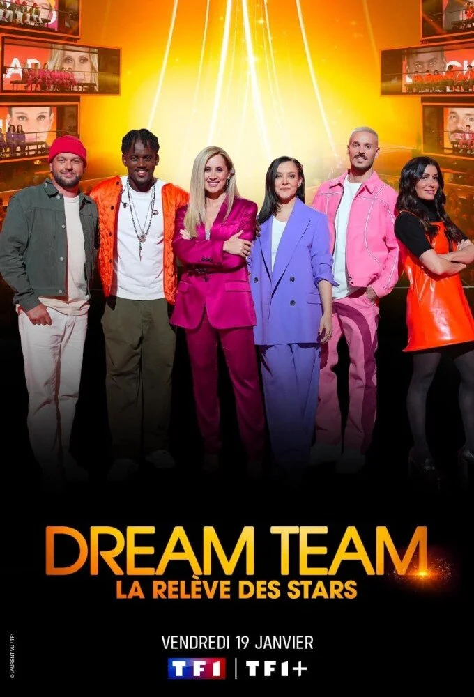 Póster de DreamTeam, la relÄ‚Â¨ve des Stars