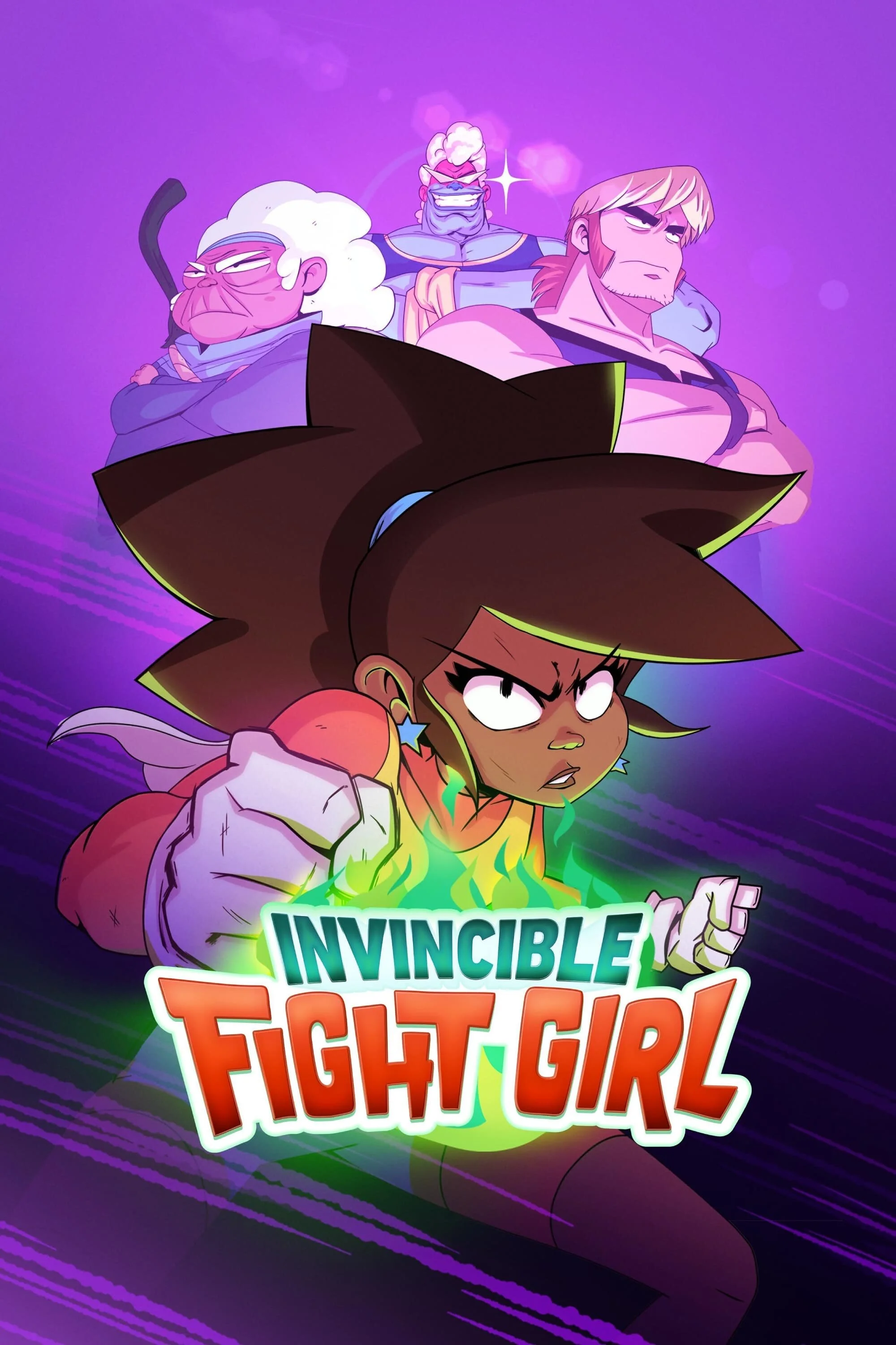 Póster de La luchadora invencible