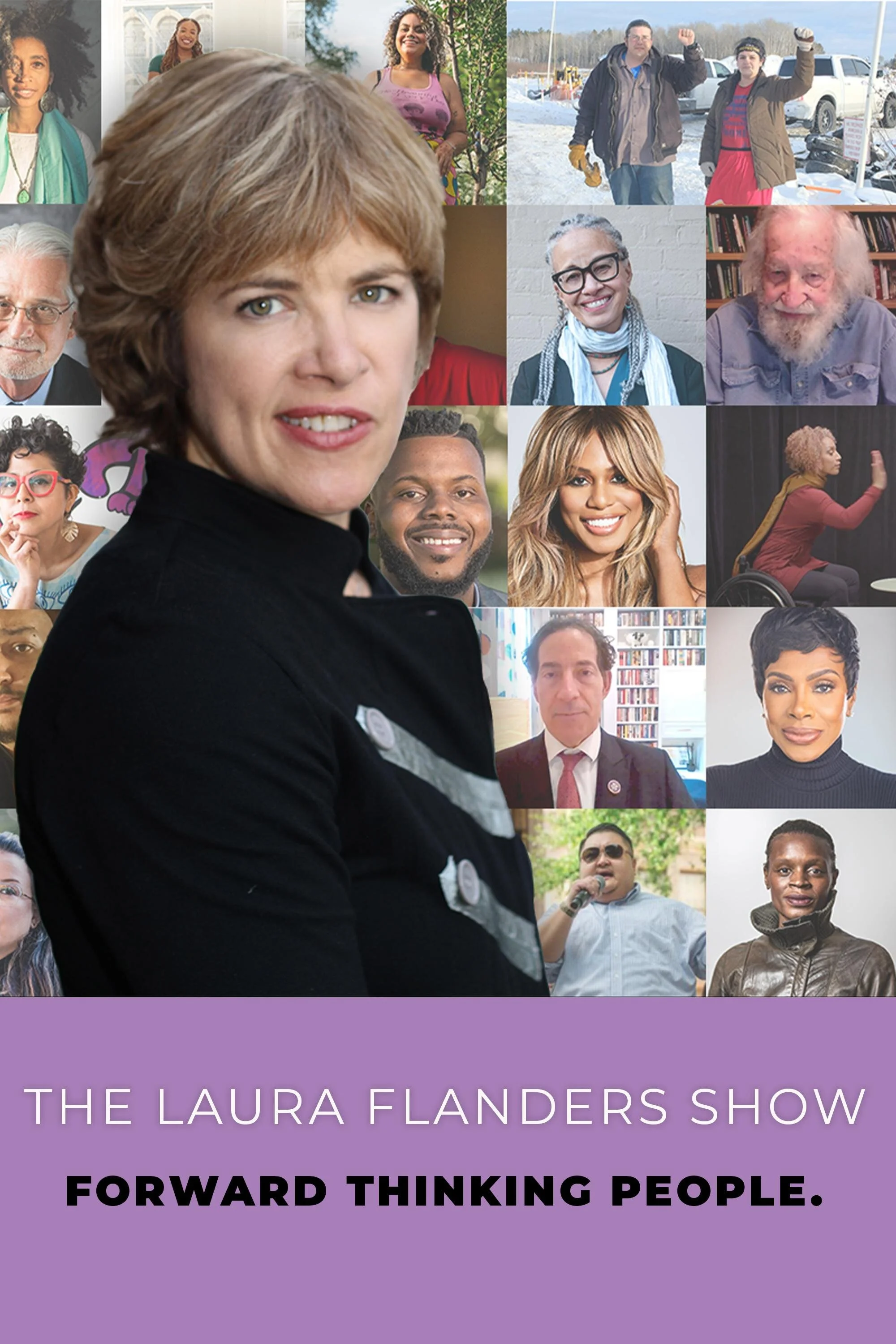 Póster de The Laura Flanders Show