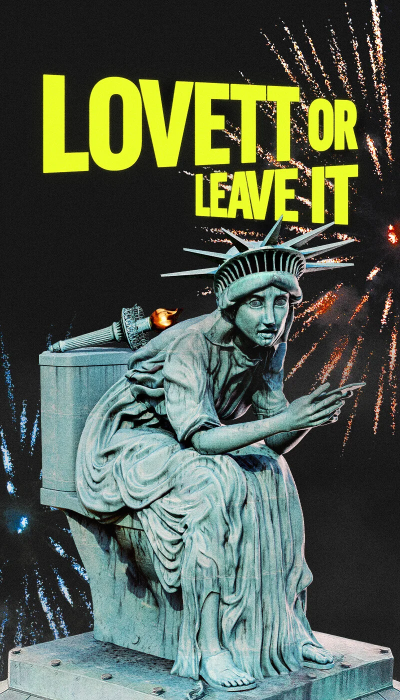 Póster de Lovett or Leave It