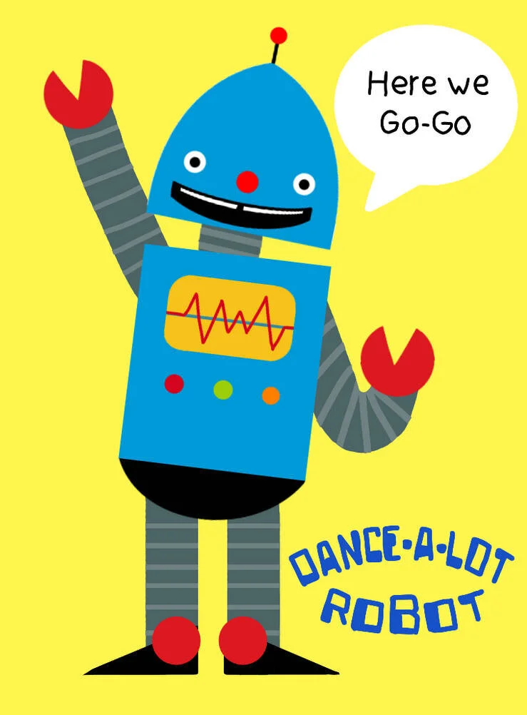 Plakat Dance-A-Lot Robot