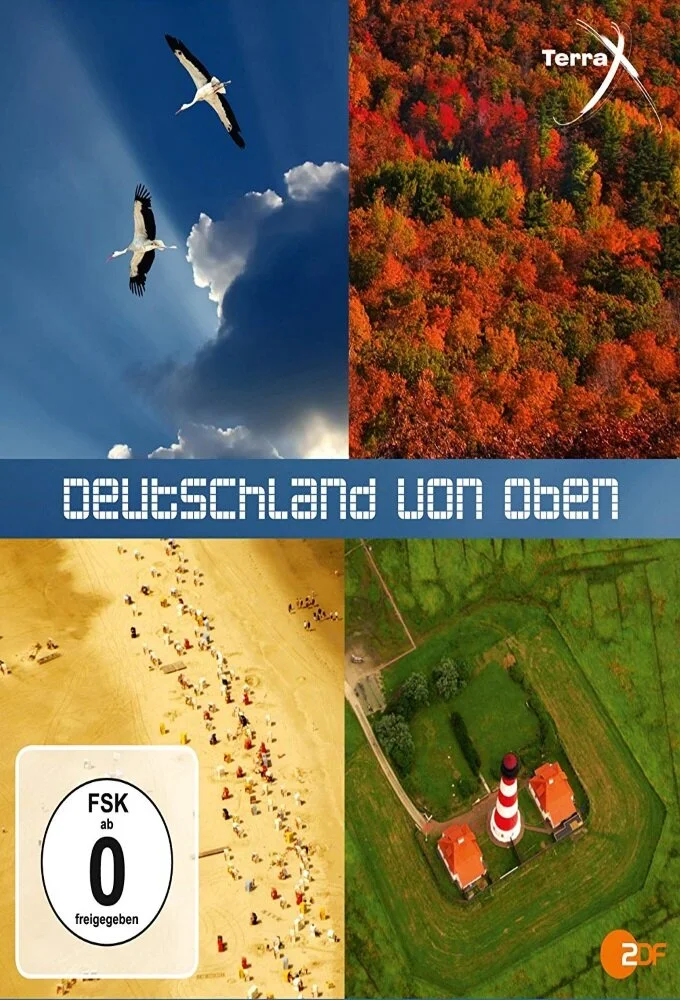 Póster de Deutschland von oben