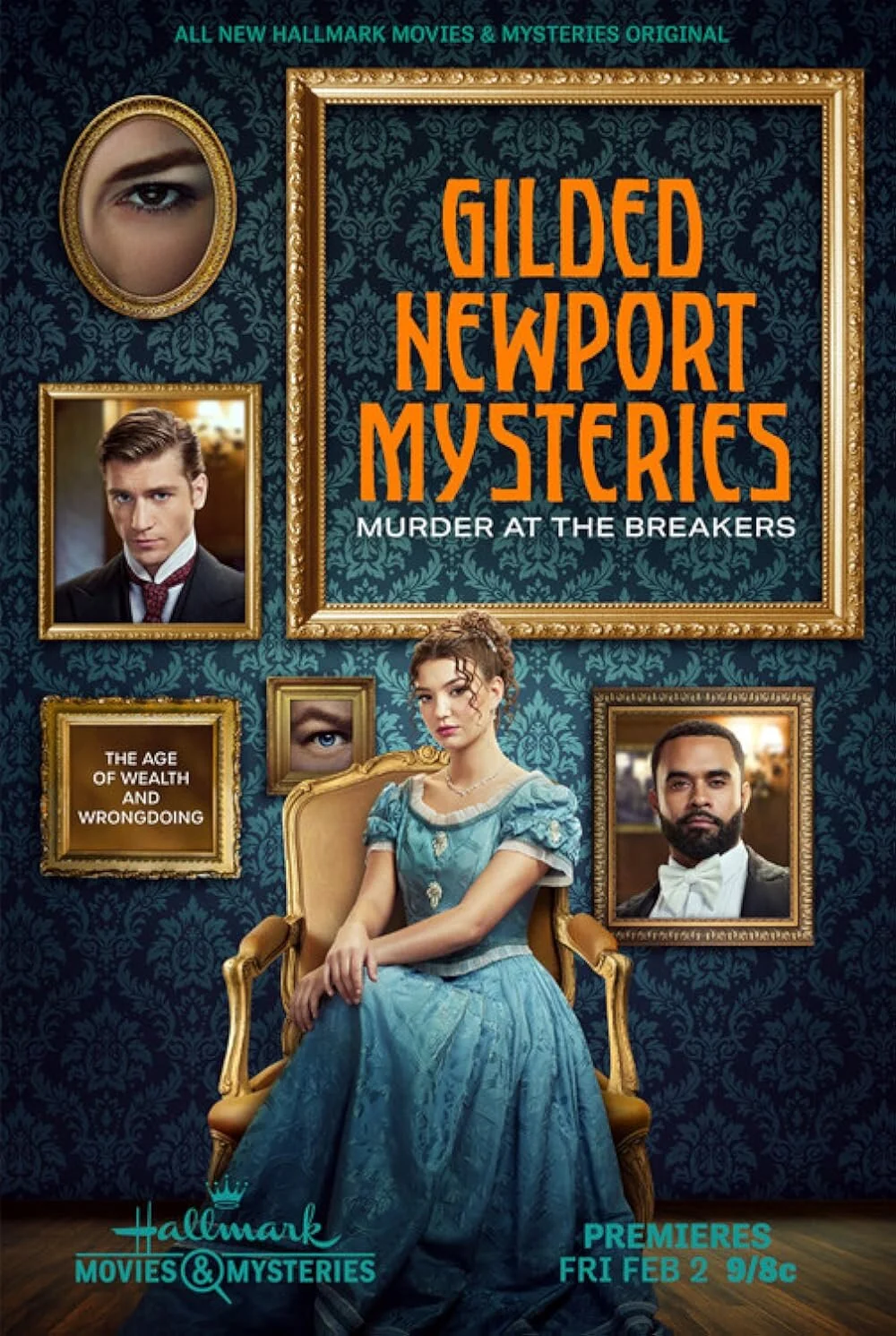 Gilded Newport Mysteries poster