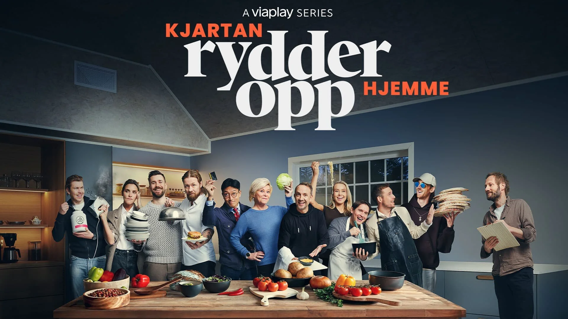 Kjartan rydder opp – hjemme