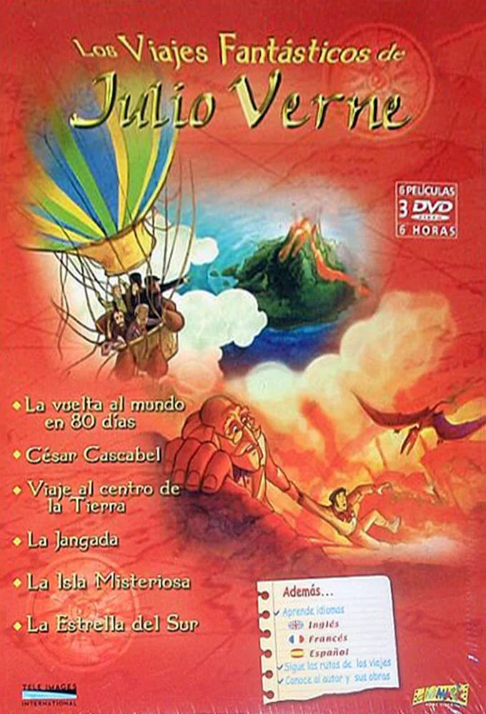 Póster de Los viajes fantásticos de Julio Verne