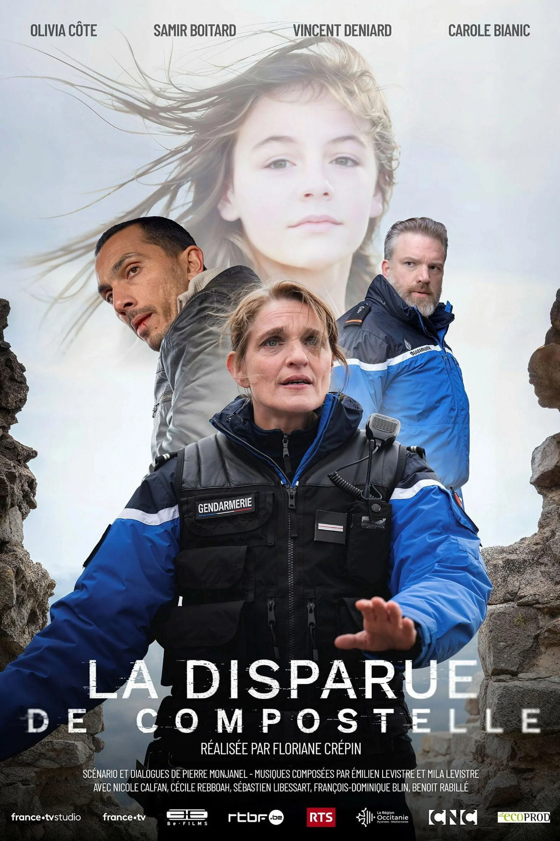 Plakat La Disparue de Compostelle