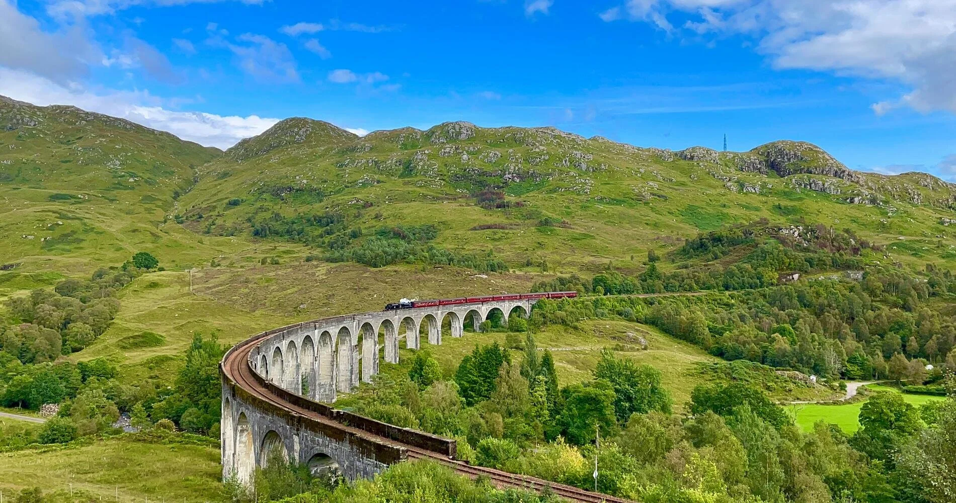 Great British Train Journeys from Above