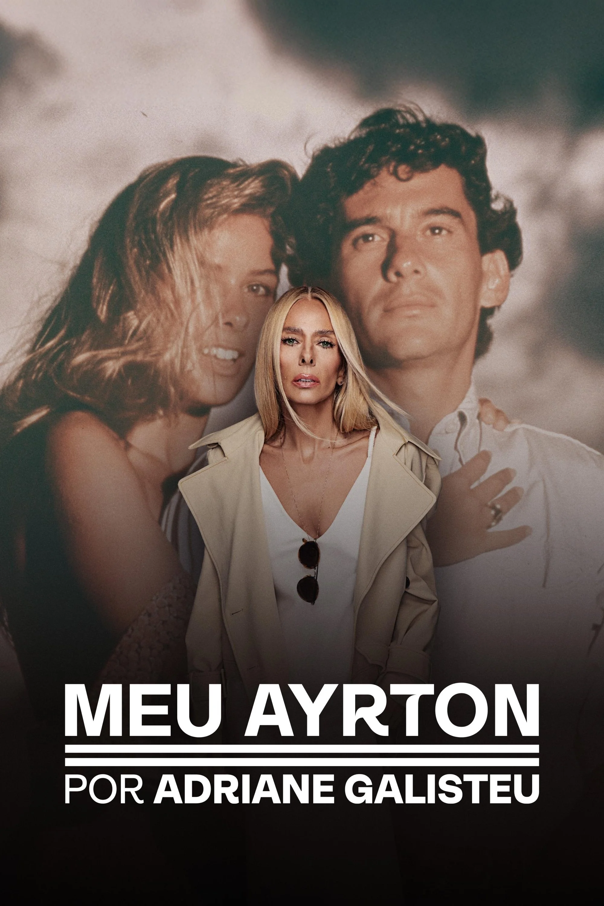 Affiche de Meu Ayrton, por Adriane Galisteu