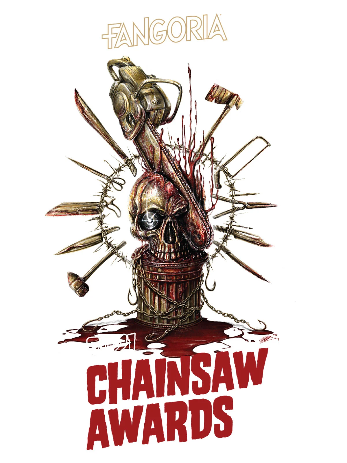 Poster di Fangoria Chainsaw Awards