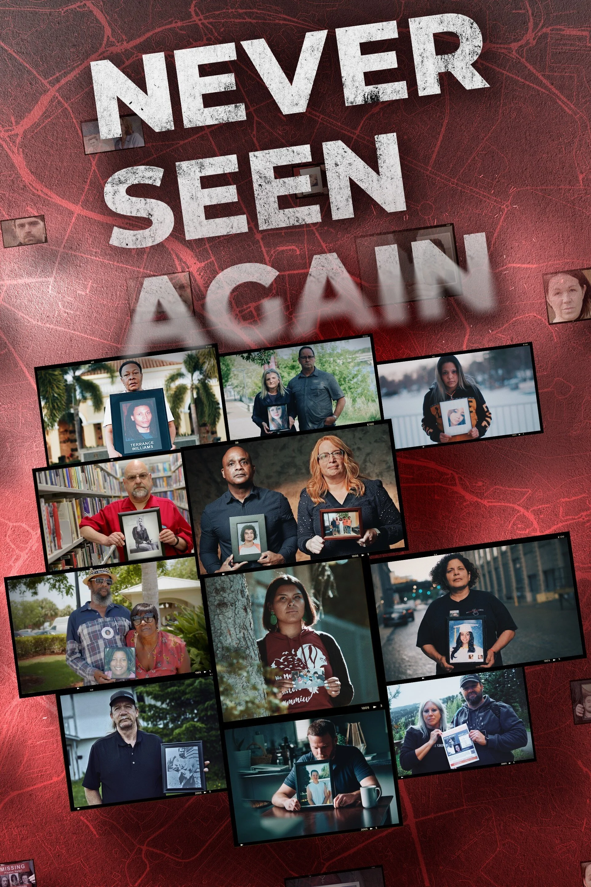Póster de Never Seen Again