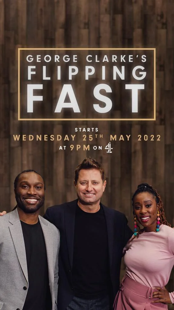 George Clarke's Flipping Fast Poster