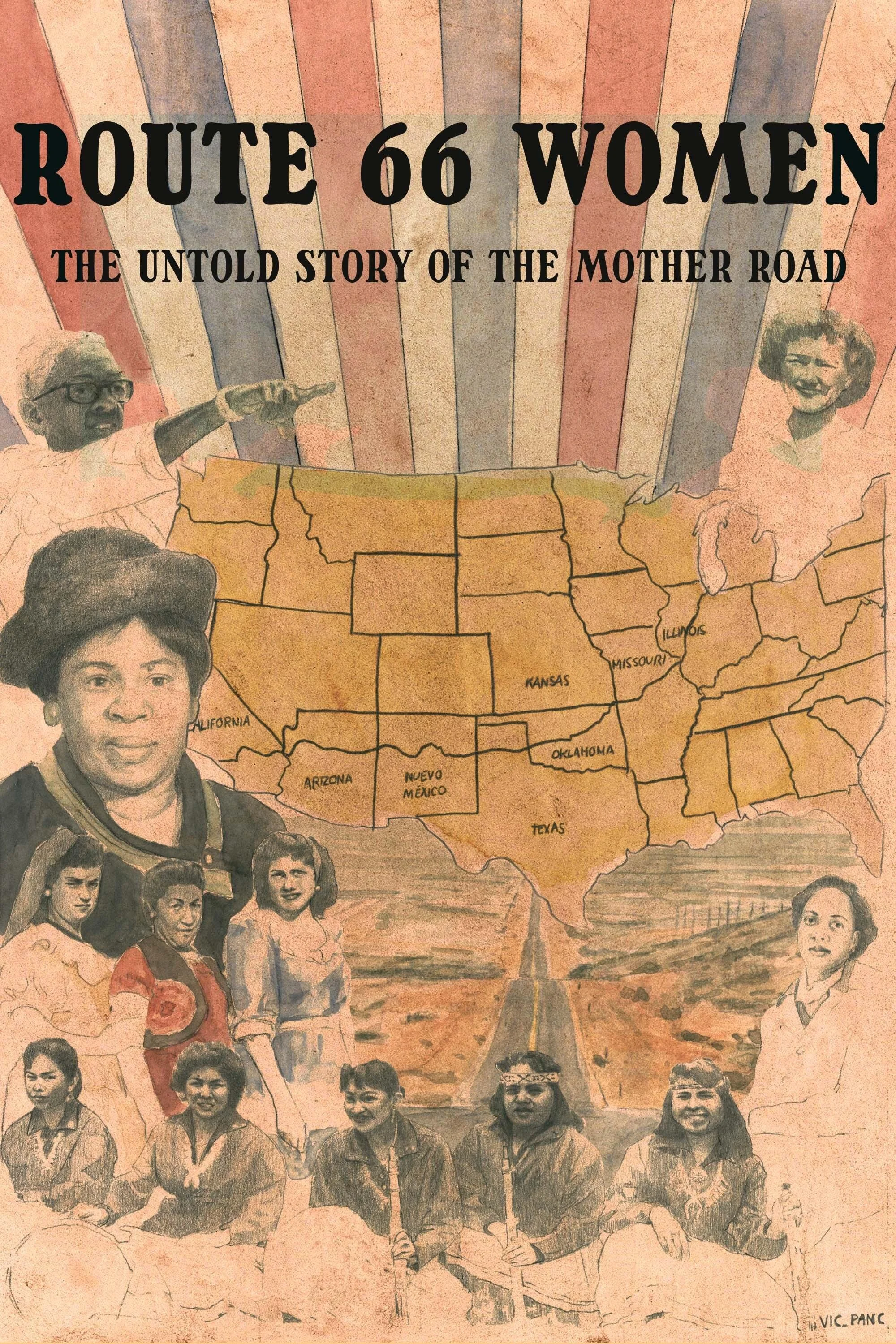 Affiche de Route 66: The Untold Story of Women on the Mother Road