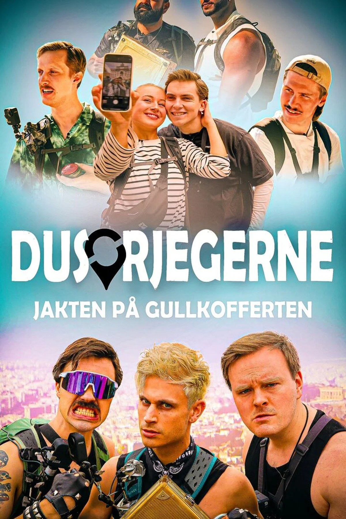 Poster di DusÄ‚Â¸rjegerne Ă˘â‚¬â€ś jakten pÄ‚Ä„ gullkofferten