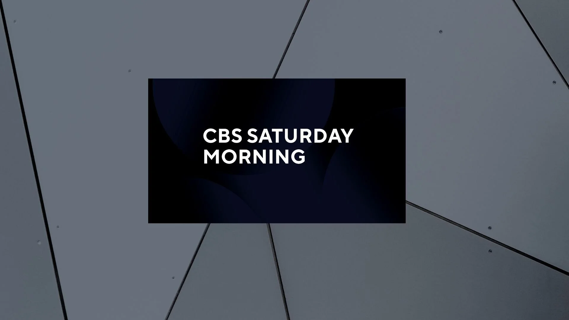 CBS Saturday Morning