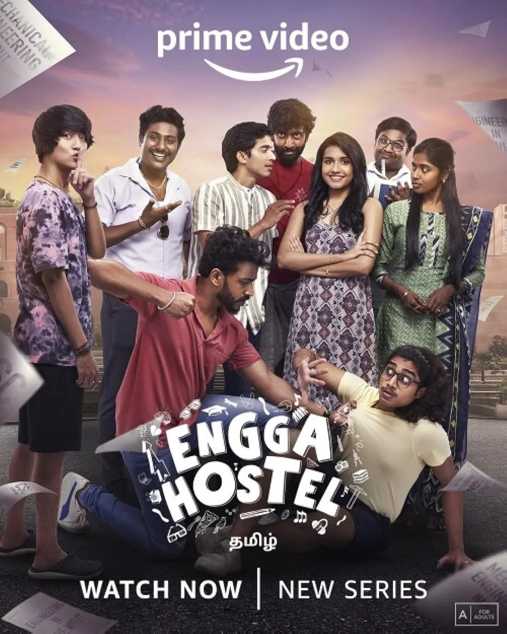 Plakat Engga Hostel