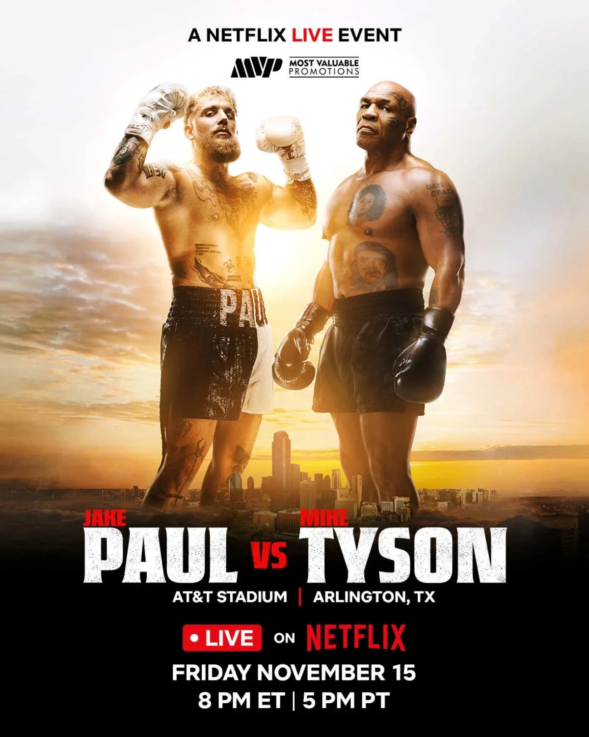 Countdown: Paul vs. Tyson afişi