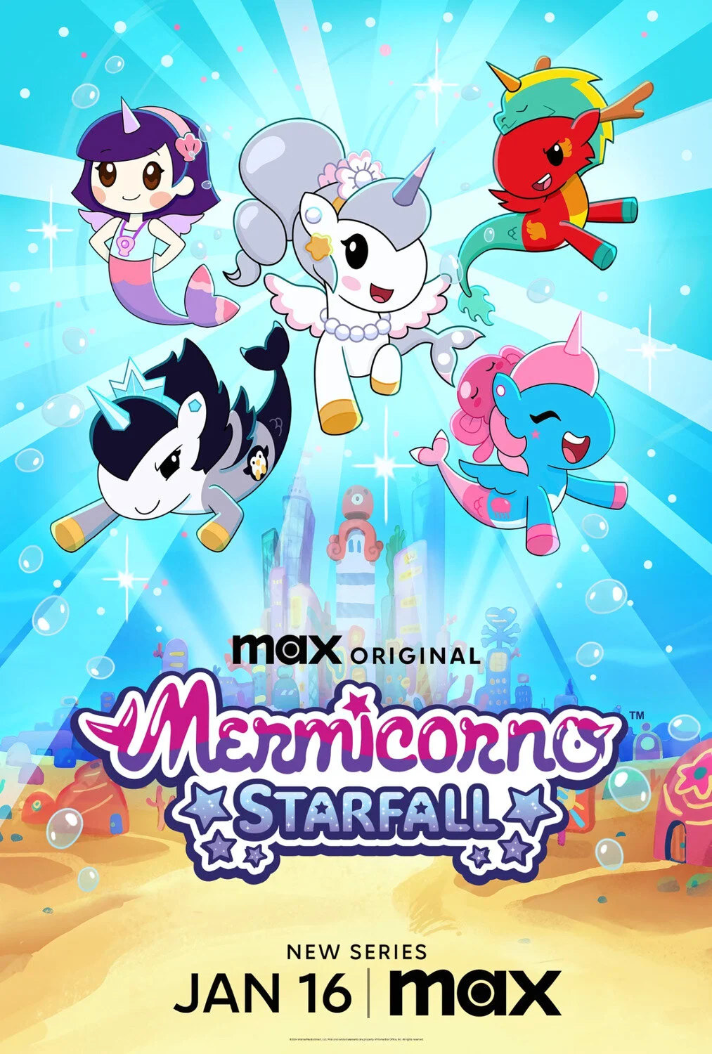 Mermicorno: Starfall Poster